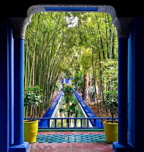 beautiful gardens in marrakech.